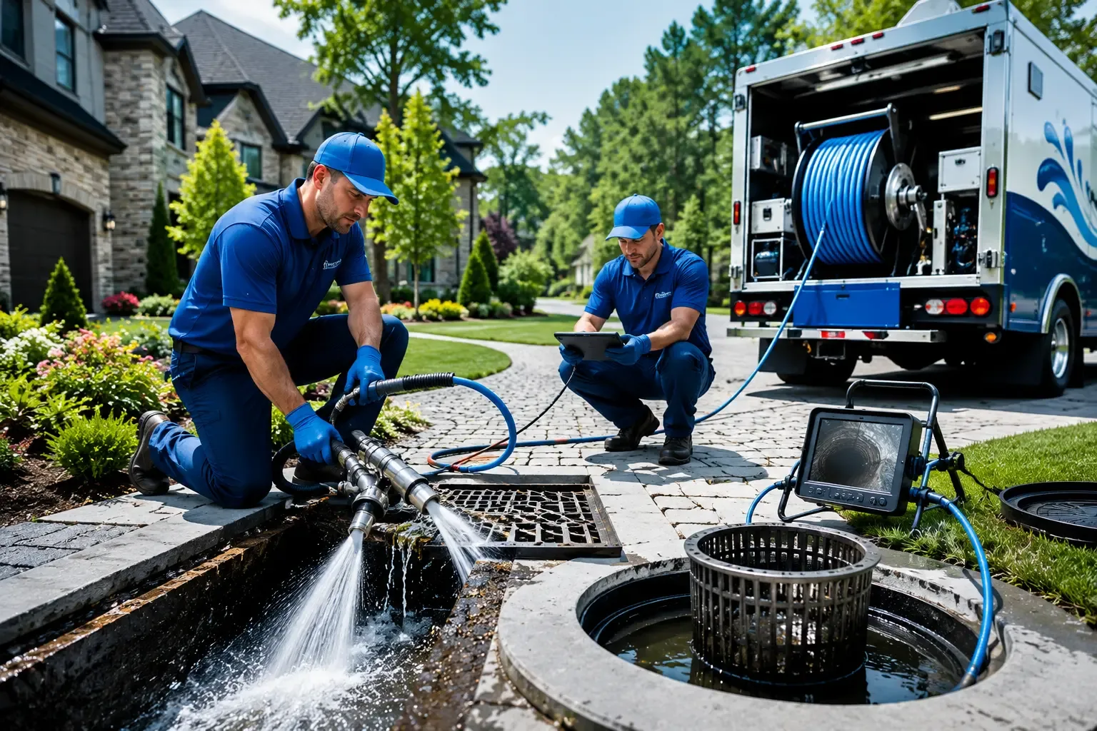 Local outdoor drain cleaning professionals in Hartshorn, MO